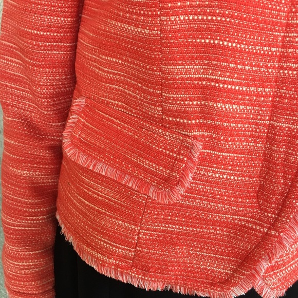 NWT Chico’s orange jacket size 00 - Picture 5 of 8